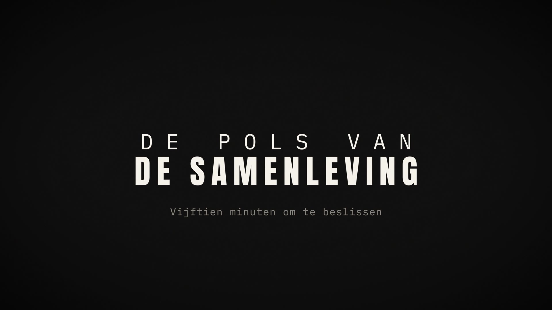 De Pols van de Samenleving